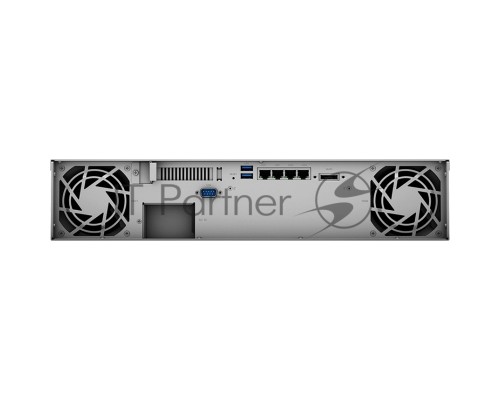 Сетевое хранилище Synology Rack 2U, QC2.2GHzCPU/4GbDDR4(upto32)/RAID0,1,5,6,10/upto 8 hot plug HDDs SATA(3,5'or2,5')(upto 12 with RX418)/2xUSB3.2/1eSATA/iSCSI/4xGbE(+1Expslot)/2xIPcam(upto 40)/2xPS/norail