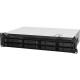 Сетевое хранилище Synology Rack 2U, QC2.2GHzCPU/4GbDDR4(upto32)/RAID0,1,5,6,10/upto 8 hot plug HDDs SATA(3,5'or2,5')(upto 12 with RX418)/2xUSB3.2/1eSATA/iSCSI/4xGbE(+1Expslot)/2xIPcam(upto 40)/2xPS/norail
