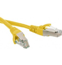Hyperline PC-LPM-SFTP-RJ45-RJ45-C6-3M-LSZH-YL Патч-корд SF/UTP, экранированный, Cat.6, LSZH, 3 м, желтый