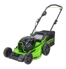 Greenworks Газонокосилка аккумуляторная GC82HPLM51,  82V, 51 см, бесщеточная без АКБ и ЗУ. [2518907]