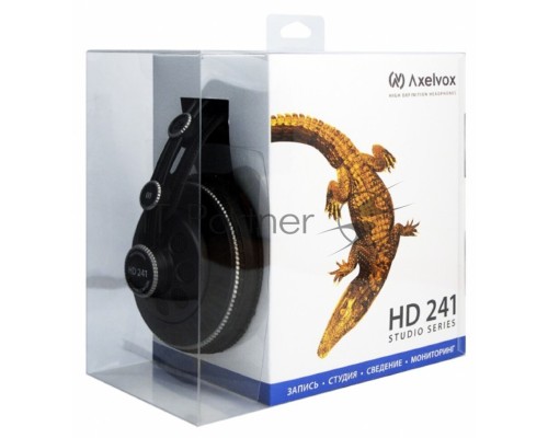 Наушники динамические полуоткрытого типа AXELVOX HD241 Studio/Hi-Fi, 10-30000 Гц, 32 Ом.