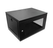 5bites Шкаф телекоммуникационный настенный TC5405-06B 6U / 540*400 / WALL / BLACK