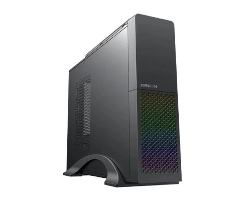 [Корпуса] Zircon Корпус Desk MINI 300W (Desktop, Micro-ATX, Черн., 1*USB3.0, 1*Type-C,  1*80мм)