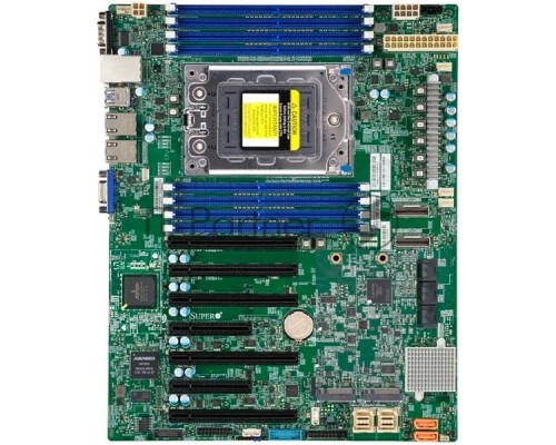Материнская плата SuperMicro MBD-H12SSL-NT-O Single AMD EPYC™ 7002 Series/2TB Registered/5 PCI-E 4.0 x16,2 PCI-E 4.0 x8,M.2 Interface/2 SlimSAS x8/Dual 10GBase-T LAN/AST2500 BMC/Up to 6 USB 3.0 Материнская плата SuperMicro MBD-H12SSL-NT-O Single AMD EPYC™ 7002 Series/2TB Registered/5 PCI-E 4.0 x16,2 PCI-E 4.0 x8,M.2 Interface/2 SlimSAS x8/Dual 10GBase-T LAN/AST2500 BMC/Up to 6 USB 3.0