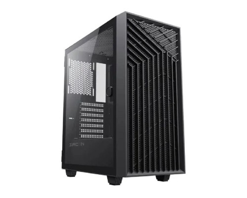 [Корпуса] Zircon Корпус Tropez BK без БП (Midi Tower,ATX,Черн,1*USB3.0,1*USB2.0)
