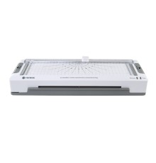 ГЕЛЕОС Ламинатор многофункциональный ЛМ A4 Мульти,  А4, 2х125 (пленка 60-125мкм), 350 мм/мин, 2 вала, пласт. корпус, мах толщина 0,6мм, разжим валов, + резак, обрезчик углов и дырокол