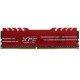 Модуль памяти 16GB ADATA DDR4 3000 DIMM XPG GAMMIX D10 Red Gaming Memory AX4U300016G16A-SR10 Non-ECC, CL16, 1.35V, Heat Shield, RTL
