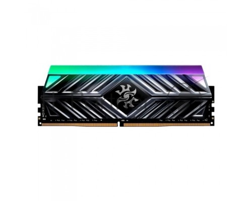 Оперативная память Adata 16GB DDR4 3200MHz XPG SPECTRIX D41 RGB Grey Gaming Memory AX4U320016G16A-ST41 Non-ECC, CL16, 1.35V, Heat Shield, RTL