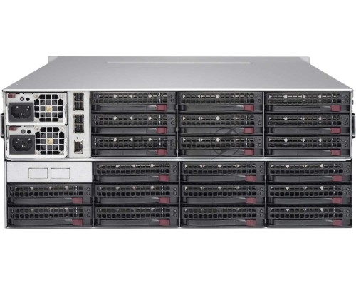 Платформа Supermicro CSE-847E1C-R1K23JBOD 4U SC847JBODw/SAS3 Single Expander w/1200W Redundant PWS