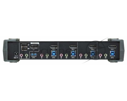 Переключатель KVM ATEN CS1924-AT-G USB DP 4PORT W/CAB