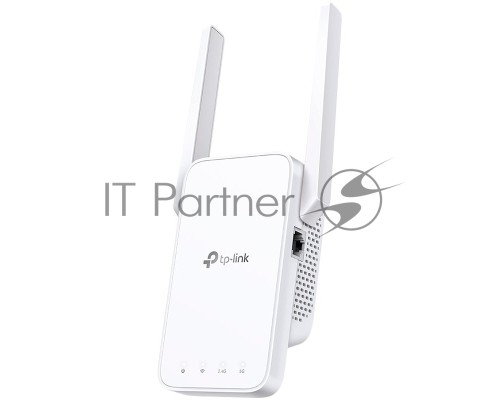 Усилитель TP-Link Wi-Fi сигнала AC1200 OneMesh Wi-Fi Range Extender/Signal Amplifier, dual-band Wi-Fi, two external antennas, 1 10/100Mbps port, 1 WPS button, supports RE/AP mode, Smart signal indicator, easy setup/management via Tether APP/Web UI.