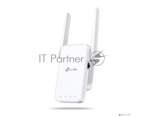 Усилитель TP-Link Wi-Fi сигнала AC1200 OneMesh Wi-Fi Range Extender/Signal Amplifier, dual-band Wi-Fi, two external antennas, 1 10/100Mbps port, 1 WPS button, supports RE/AP mode, Smart signal indicator, easy setup/management via Tether APP/Web UI.
