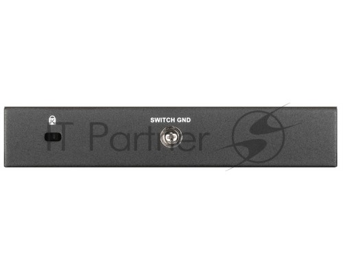 Коммутатор D-Link DGS-1100-05PDV2/A1A, L2 Smart Switch with 4 10/100/1000Base-T ports and 1 10/100/1000Base-T PD port(2 PoE ports 802.3af (15,4 W), PoE Budget 18W from 802.3at / 8W from 802.3af).2K Mac address,