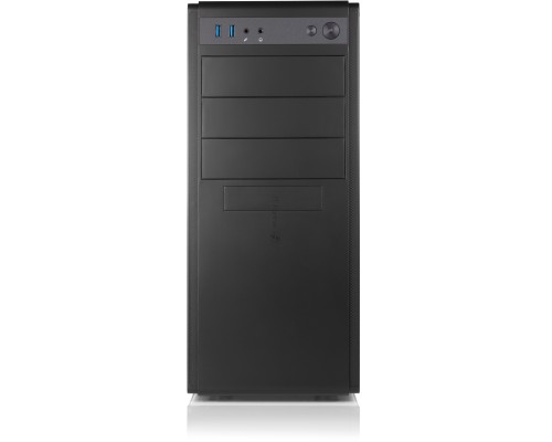 Компьютерный корпус без блока питания Case Foxline FL-886 ATX case, black, w/o PSU, w/2xUSB3.0, w/o pwrcord, w/o FAN