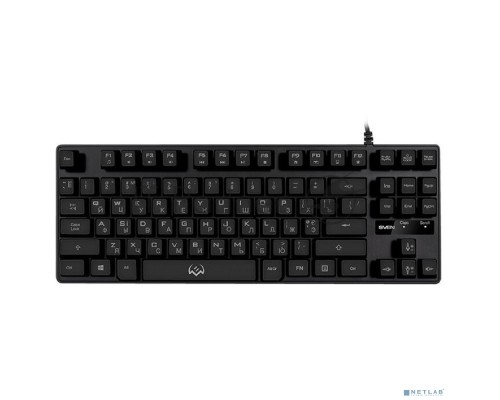 Игровая клавиатура SVEN KB-G7400 (87кл., 12 Fn функций, подсветка) Игровая клавиатура SVEN KB-G7400 (87кл., 12 Fn функций, подсветка)