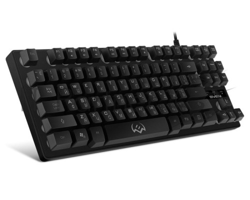 Игровая клавиатура SVEN KB-G7400 (87кл., 12 Fn функций, подсветка) Игровая клавиатура SVEN KB-G7400 (87кл., 12 Fn функций, подсветка)