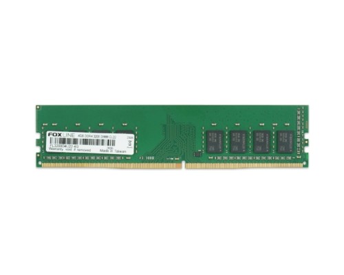 [Модуль памяти] Foxline DDR4 DIMM 4GB FL3200D4U22-4G PC4-25600, 3200MHz