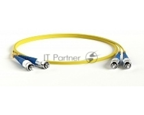 Патч-корд волоконно-оптический (шнур) SM 9/125 (OS2), FC/UPC-FC/UPC, 2.0 мм, duplex, LSZH, 2 м FC-D2-9-FC/UR-FC/UR-H-2M-LSZH-YL