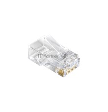 Коннектор RJ-45 Exegate EX283691RUS Кат.6 (8P8C) под одножильный кабель (100шт)