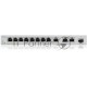 Коммутатор Zyxel Smart L2 XGS1250-12, 8xGE, 3x1/2,5/5/10G, 1xSFP+, настольный (NEW)
