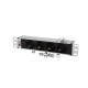 Блок роз Rem-10 без шнура с инд., 4 Sсhuko, вх IEC 60320 C14, 10A алюм. 10