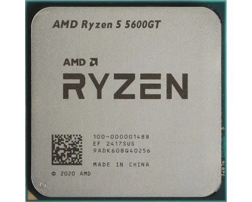 [Процессор] CPU AMD Ryzen 5 5600GT OEM (100-000001488) {Base 3,60GHz, Turbo 4,60GHz, Vega 7, L3 16Mb, TDP 65W, AM4}