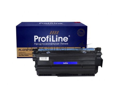 Картридж лазерный PL-CF471X (№657X) для принтеров HP Color LaserJet Enterprise M681dh/M681f/M681z/M682z Cyan 23000 копий ProfiLine