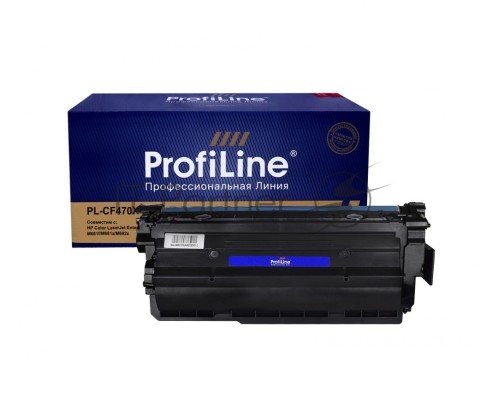 Картридж лазерный PL-CF470X (№657X) для принтеров HP Color LaserJet Enterprise M681dh/M681f/M681z/M682z Black 28000 копий ProfiLine