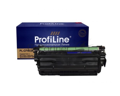 Картридж лазерный PL-CF453A (№655A) для принтеров HP Color LaserJet JetIntelligence M652/M653/MFP M681/MFP M682 Magenta 10500 копий ProfiLine