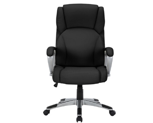 [Офисные кресла] Офисное кресло Chairman CH665 экокожа, черный (7145943)