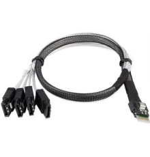 Supermicro CBL-SAST-1275-100 Кабель интерфейсный Slim SAS/SATA 