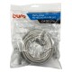 Патч-корд Buro UTP cat5E 10м серый RJ-45 (m)-RJ-45 (m)