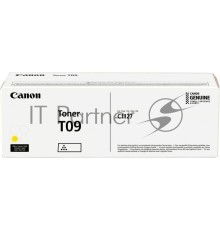 Тонер Canon T09 YL 3017C006 желтый туба для копира i-SENSYS X C1127iF, C1127i, C1127P