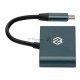 Устройство чтения карт памяти Type C Digma CR-СA2512-G темно-серый