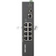 Коммутатор Hikvision DS-3T0310HP-E/HS 8x100Mb 1G 1SFP 6PoE+ 110W неуправляемый