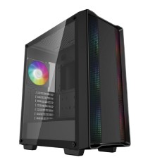 Deepcool CC560 A-RGB V2 black (ATX, без БП, ARGB, USB3.2 Type-A+USB2.0 Type-A) (R-CC560-BKTAA4-G-2)