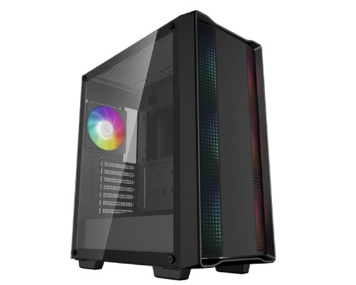 [Корпус] Deepcool CC560 A-RGB V2 black (ATX, без БП, ARGB, USB3.2 Type-A+USB2.0 Type-A) (R-CC560-BKTAA4-G-2)