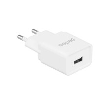 PERFEO Сетевое зарядное устройство с разъемом USB, 2А, белый (I4657)