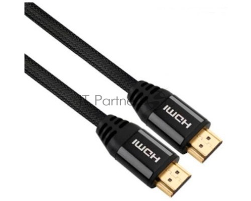Кабель аудио-видео Ultra HD 8K HDMI (m)/HDMI (m) 1м. Позолоченные контакты черный