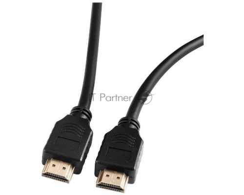 Кабель аудио-видео Ultra HD HDMI (m)/HDMI (m) 2м. Позолоченные контакты черный