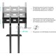 Стойка для телевизора Onkron TS1351 черный 40