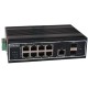 Коммутатор Osnovo SW-60812/I 8x100Mb 1G 2SFP 300W