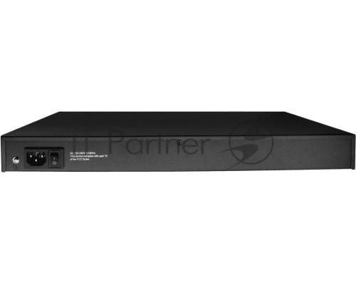 Коммутатор Osnovo SW-62422(400W) 26x100Mb 24PoE+ 400W неуправляемый