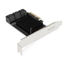 Exegate EX296207RUS Контроллер ExeGate EXE-516 (PCI-E x4 v3.0, SATA3 6Gb/s, 6 int, ASMedia Chipset ASM1166)