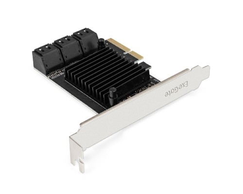 [USB-концентраторы] Exegate EX296207RUS Контроллер ExeGate EXE-516 (PCI-E x4 v3.0, SATA3 6Gb/s, 6 int, ASMedia Chipset ASM1166)