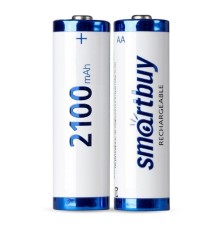 Smartbuy (SBBR-2A02BL2100) Аккумулятор NiMh Smartbuy AA/2BL 2100 mAh (24/240)(2шт. в уп-ке)