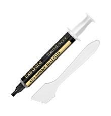 Exegate EX296085RUS Термопаста ExeGate ETG-10WMK Gold PLUS (10,4 Вт/(м•К), 2г, шприц с лопаткой)