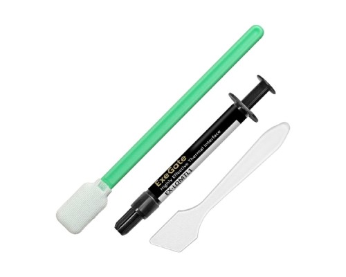 [Термопаста] Exegate EX296094RUS Жидкий металл ExeGate EX-LQMTL1 (79 Вт/(м•К), 1г, шприц с лопаткой)