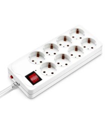 Фильтр сетевой Buro 800SH-3-W 3м, 8 розеток, белый, коробка (1180913)