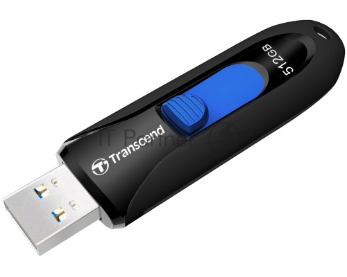 Флеш диск Transcend 512Gb Jetflash 790 TS512GJF790K USB3.0 черный